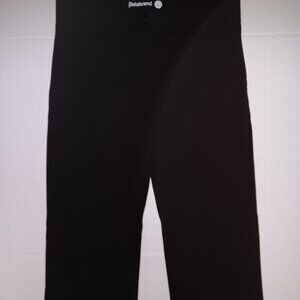 BETABRAND CLASSIC DRESS PANTS YOGA PANTS BOOTCUT BLACK